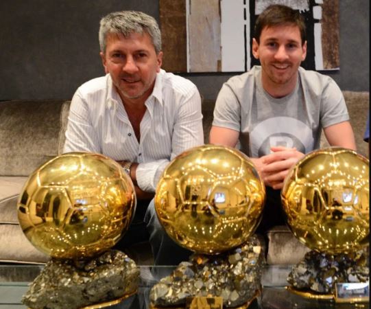 Drama As Lionel Messi's Father Hits Man Unconscious With His Car On The